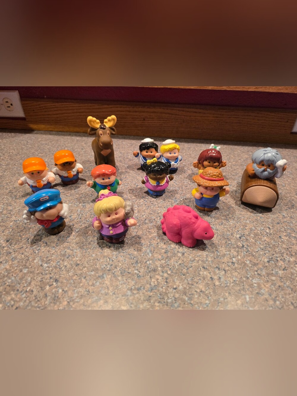 Fisher Price Little People People & Animals Lot Of 14